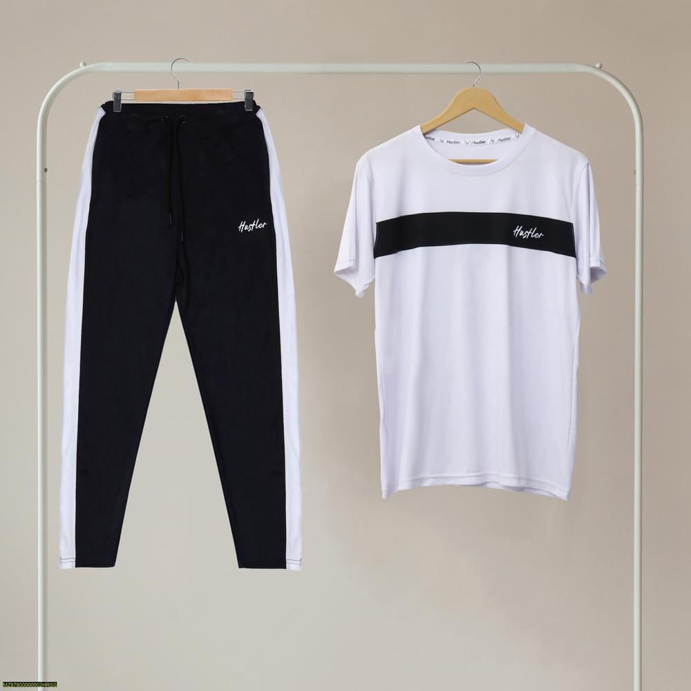 2pcs men's ployster track suit